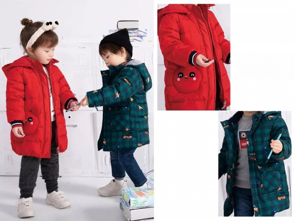 冬天孩子穿什么样的外套比较保暖 铅笔俱乐部2019冬季新款童装外套