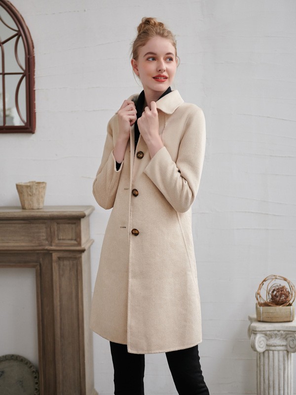 暖色系的大衣你觉得怎么样 好不好看