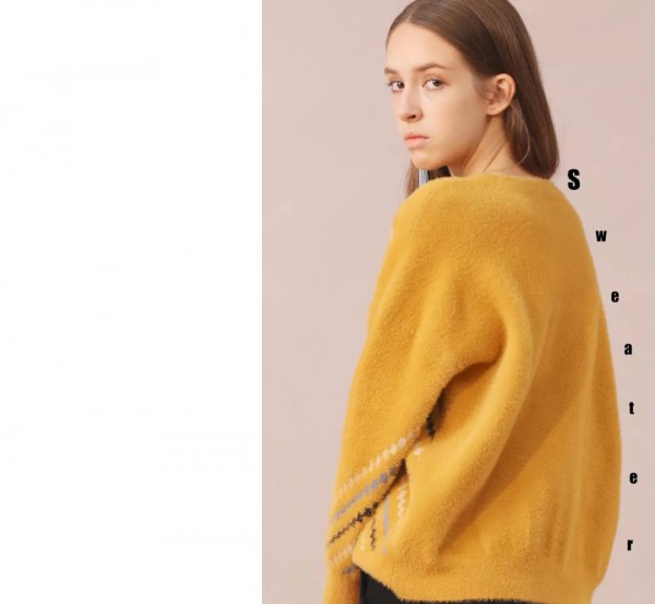 冬日打底毛衣也要穿出时尚感