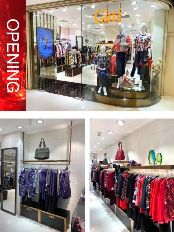 吉蒂GITT女装香港黄埔店全新亮相​