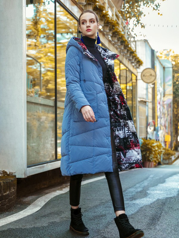 长款羽绒服怎么穿不显得笨重