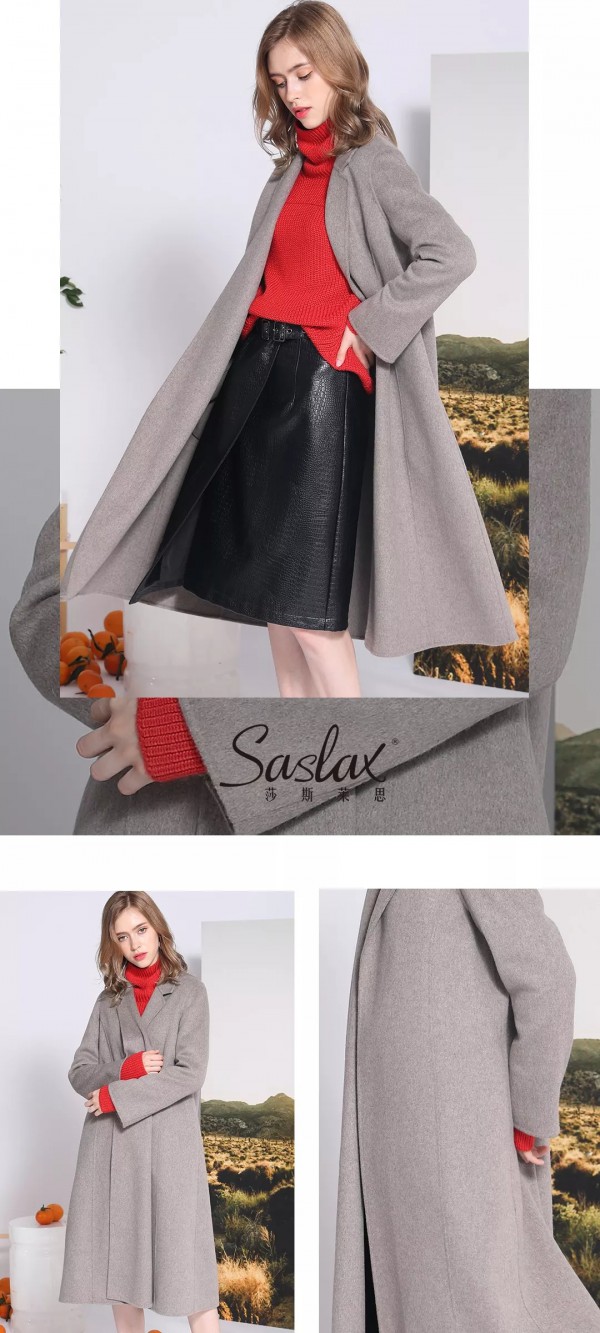 冬季气质双面呢大衣 你值得拥有