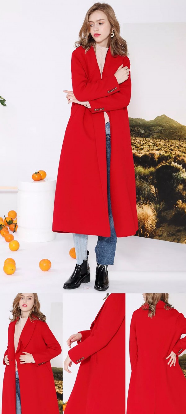 冬季气质双面呢大衣 你值得拥有