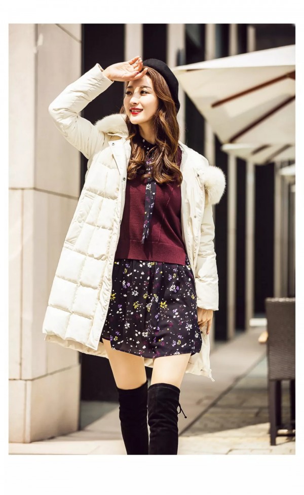 白鸭绒羽绒服 从里到外温暖你的心