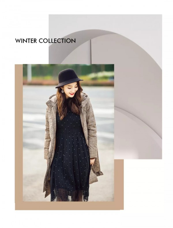 白鸭绒羽绒服 从里到外温暖你的心