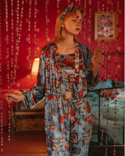 娜摩米家居服 艺术的美丽 娜摩米家居服 艺术的美丽