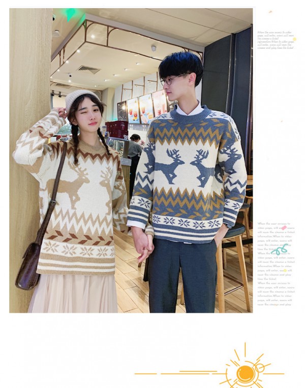 现在流行穿什么样的情侣装 圣诞节情侣装怎么穿搭