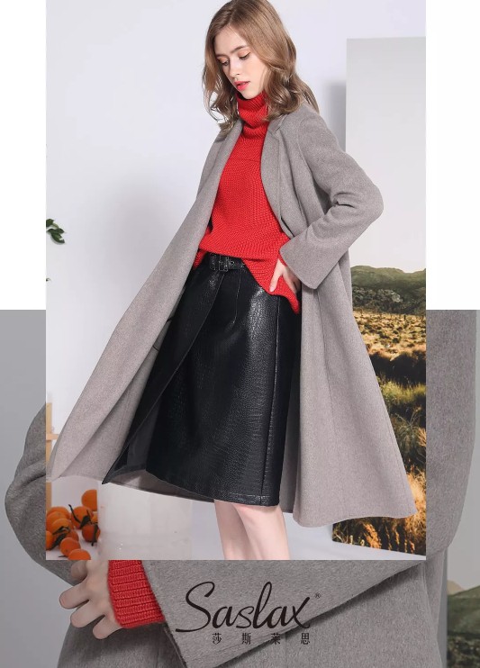 莎斯莱思女装:有双面呢大衣相伴的女人,注定成为一道风景!