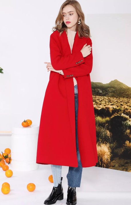 莎斯莱思女装:有双面呢大衣相伴的女人,注定成为一道风景!