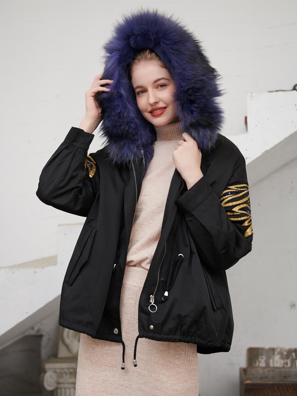 冬季流行的羽绒服款式 小个子女生的福利