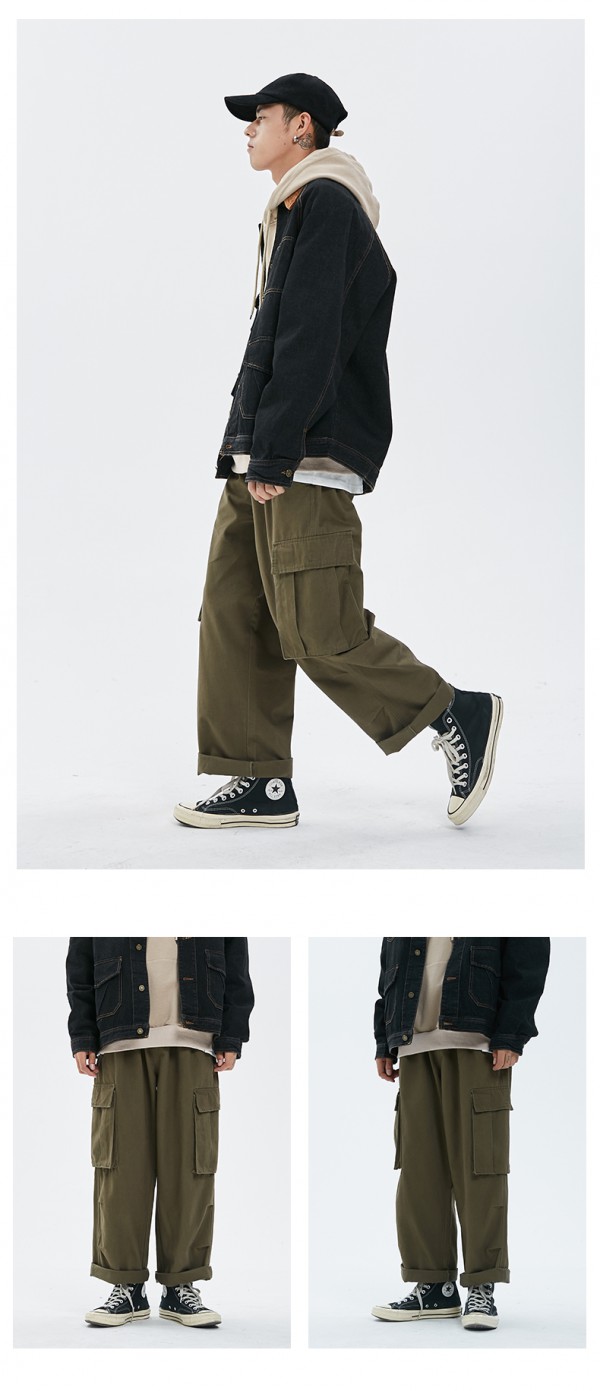 冬天工装裤适合配什么衣服 卡其色工装裤配什么颜色的衣服