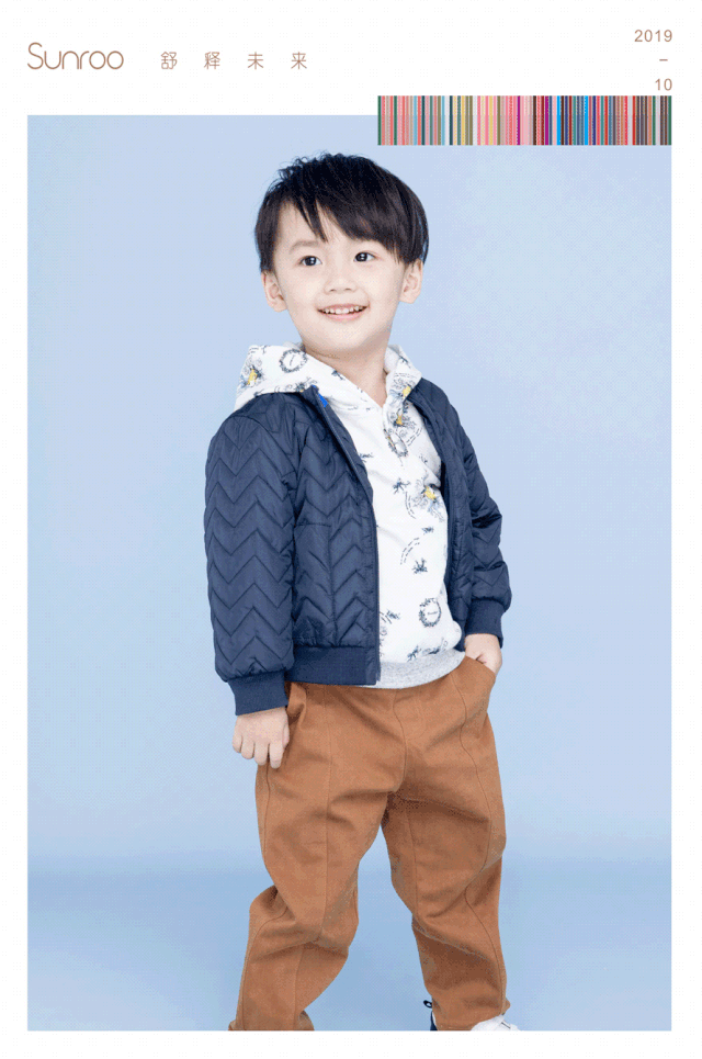 这几款薄棉服让你的宝宝休闲又时尚