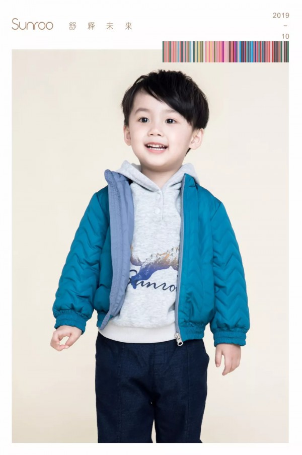 这几款薄棉服让你的宝宝休闲又时尚