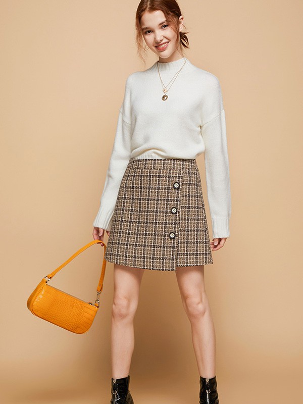 cache cache是什么品牌怎么读 cache cache教你冬季半身裙配什么鞋子