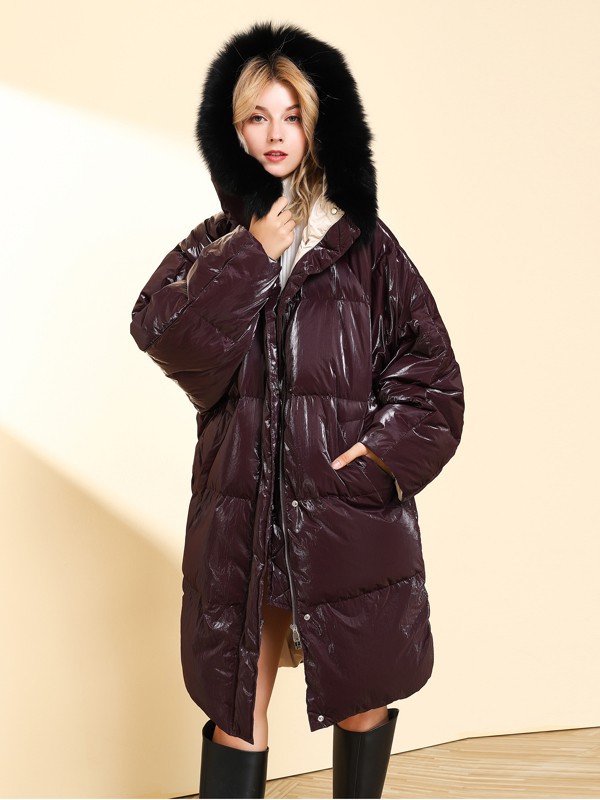 银白色羽绒服怎么穿好看 亮面的羽绒服如何搭配