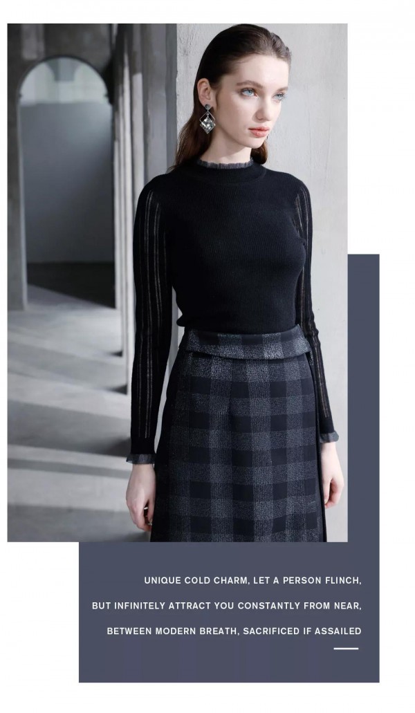 JAOBOO乔帛格纹单品 给你不一样的秋冬“格调”