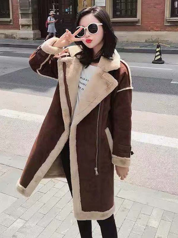 麂皮绒时尚单品搭配干练又时髦 穿出自己的大气