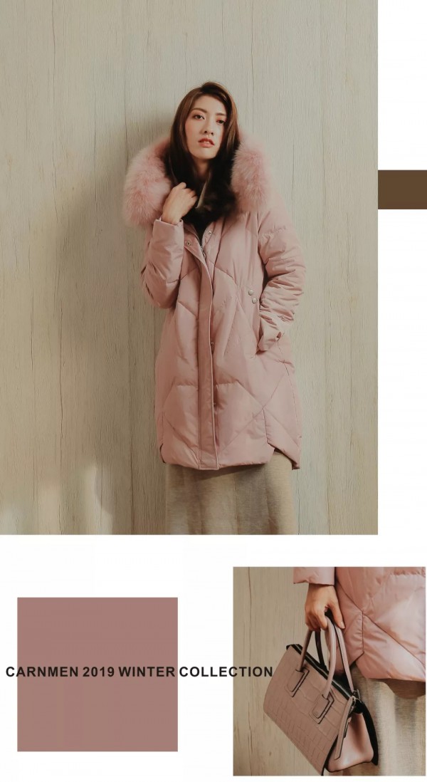 羽绒服怕雨雪吗 卡蔓2019冬日新款羽绒服