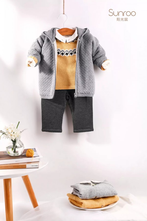 冬季童装新款上市 阳光鼠让你的宝宝时髦又保暖