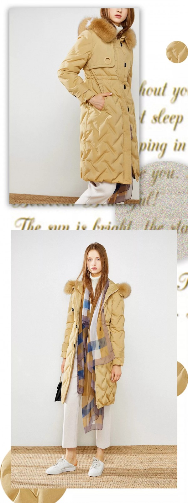 今年流行穿长款羽绒服吗  朗黛国际2019冬季新款长款羽绒服