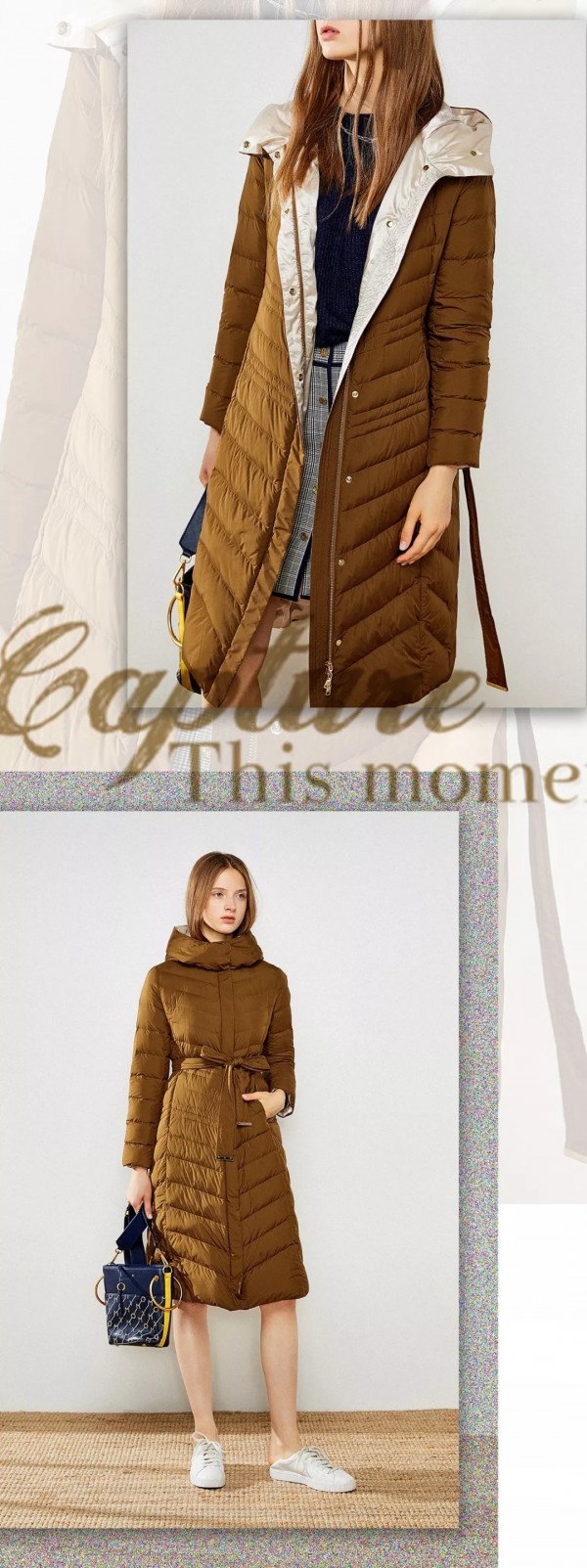 今年流行穿长款羽绒服吗  朗黛国际2019冬季新款长款羽绒服