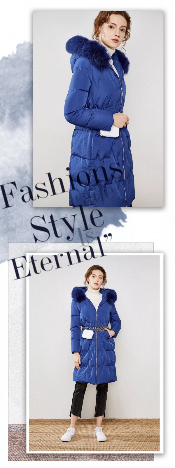 今年流行穿长款羽绒服吗  朗黛国际2019冬季新款长款羽绒服