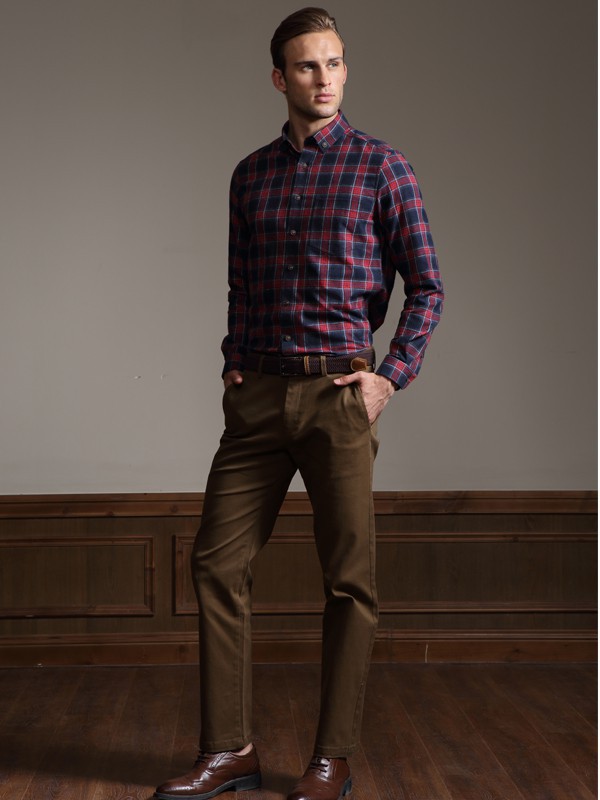 男士帅气衬衣搭配 富绅定制男装为你推荐