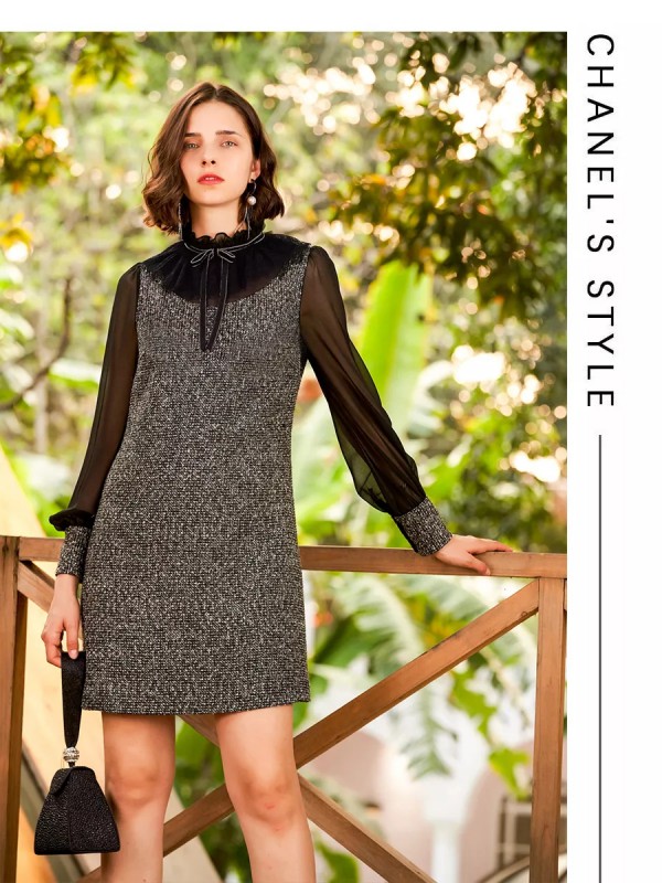 秋冬经典小香风 展现优雅率性自我