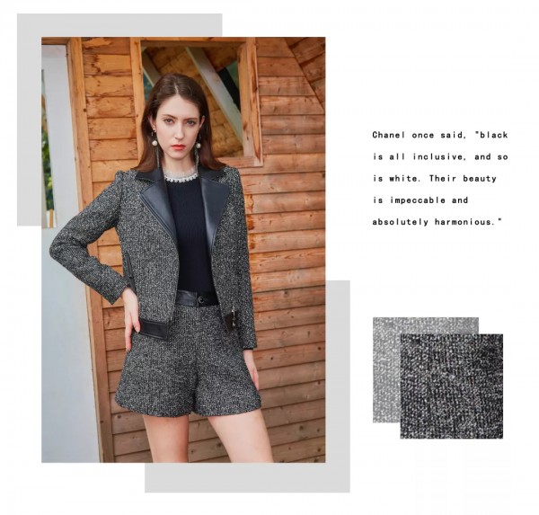 秋冬经典小香风 展现优雅率性自我