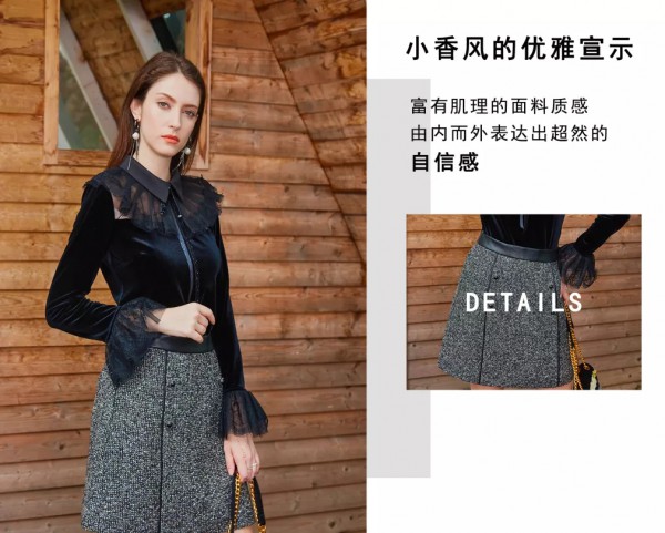 秋冬经典小香风 展现优雅率性自我