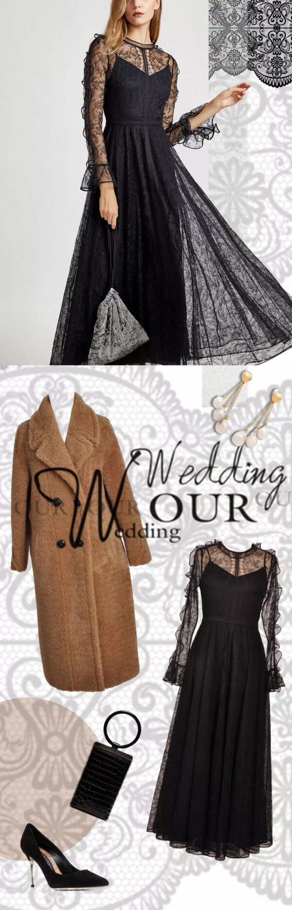 礼服叠搭 气场叠加时髦加倍