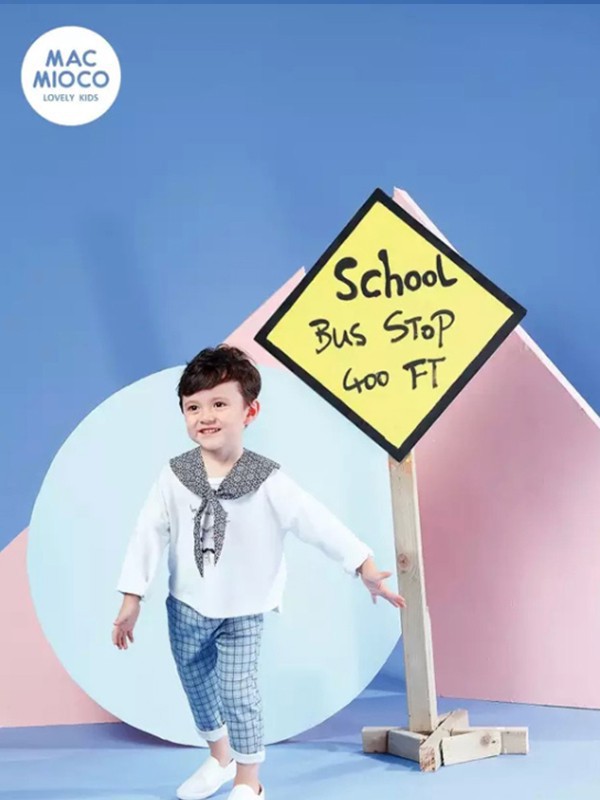 男孩子可爱搭配怎么穿 MACMIOCO为你展现