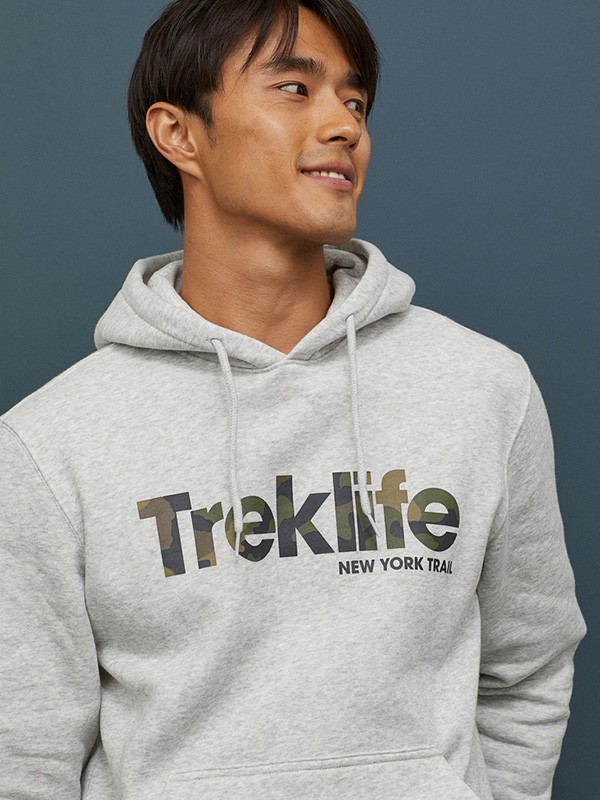 H&M衣服怎么搭配好看 H&M男士卫衣怎么穿好看