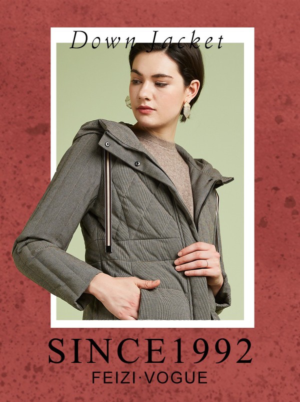 菲姿7款羽绒服时尚又保暖 也很舒适