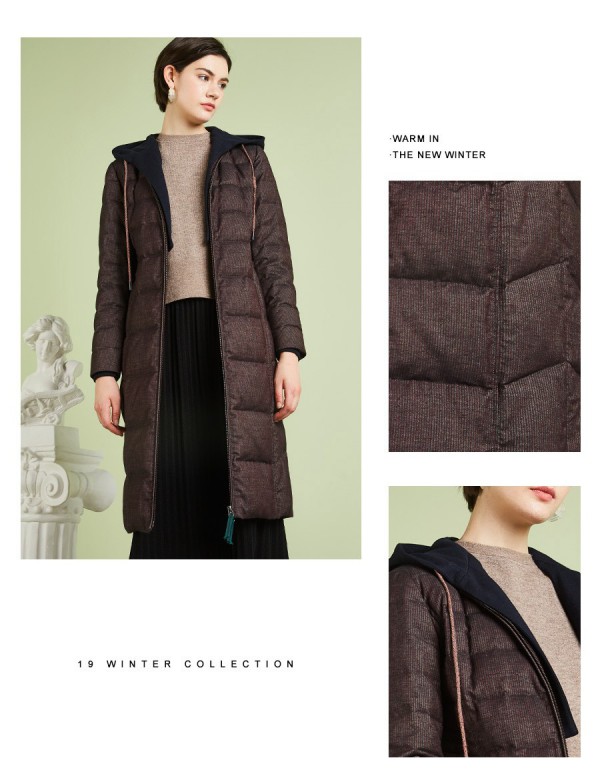 菲姿7款羽绒服时尚又保暖 也很舒适