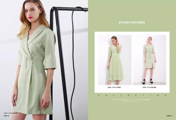 可媚春装上新 春天的花是冬天的梦