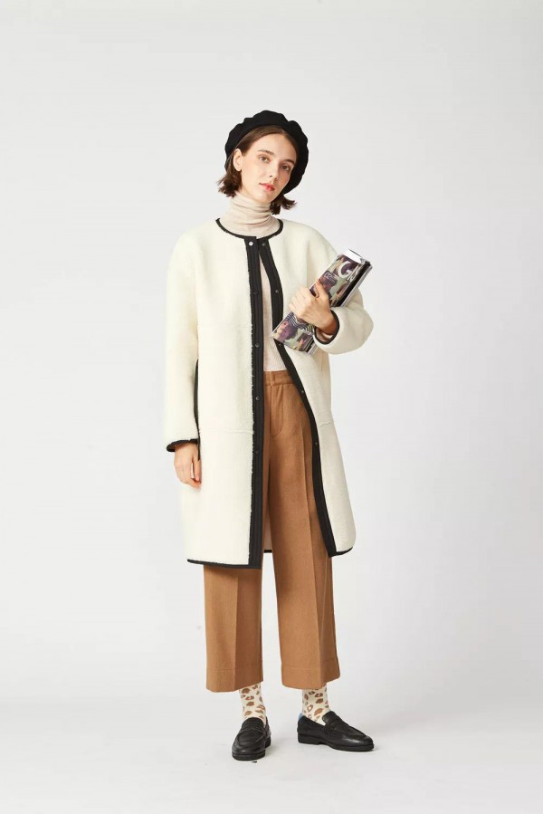 古木夕羊新品:为什么都市女性都爱穿羊羔毛