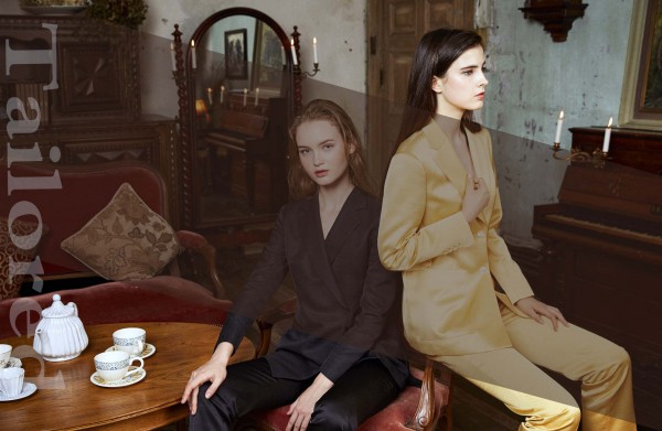 TCE服装定制展  这是一家成就定制店的女西高定服务品牌