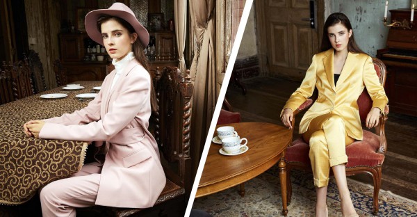 TCE服装定制展  这是一家成就定制店的女西高定服务品牌