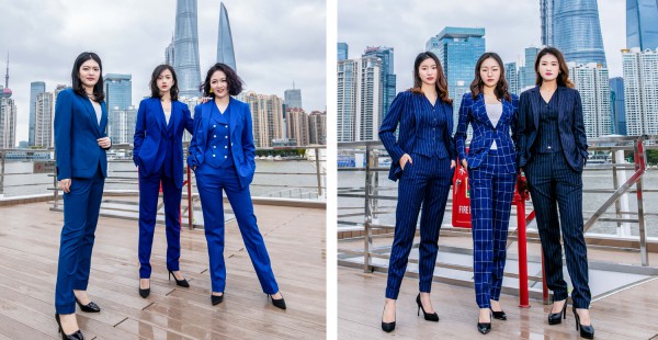 TCE服装定制展  这是一家成就定制店的女西高定服务品牌