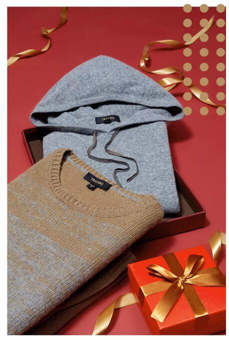 男生年底节日聚会穿什么衣服 TRANDS毛衣优雅绅士