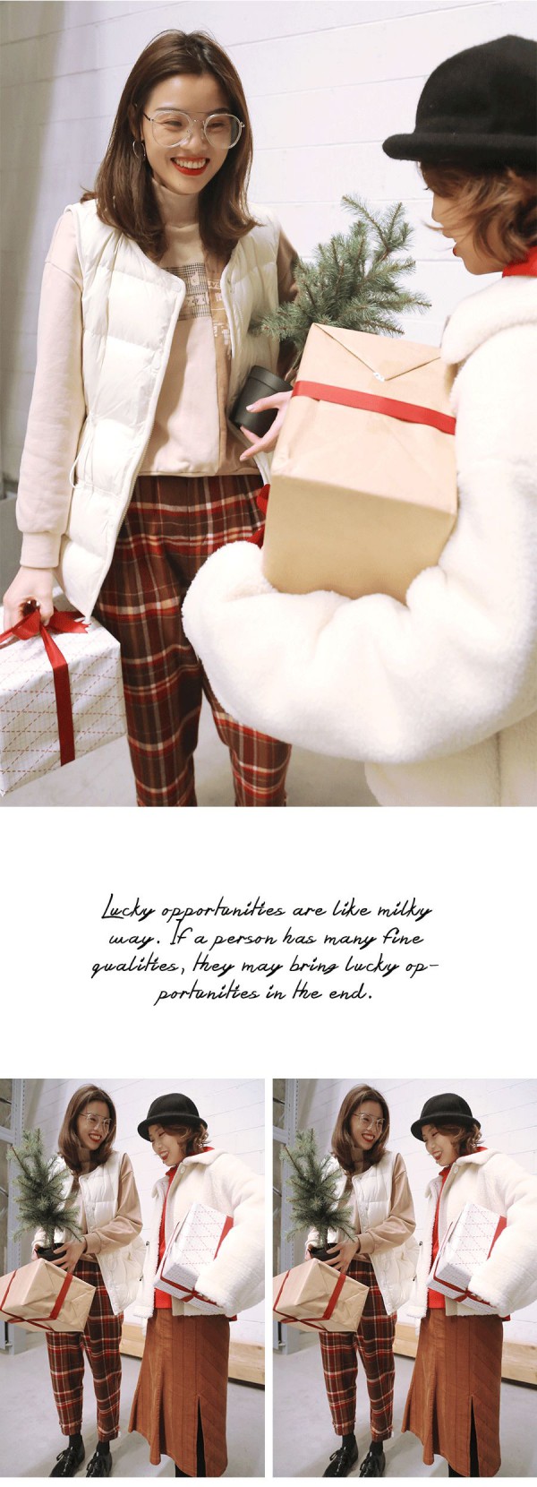 过年红色衣服怎么穿显高级 古木夕羊红色新装告诉您