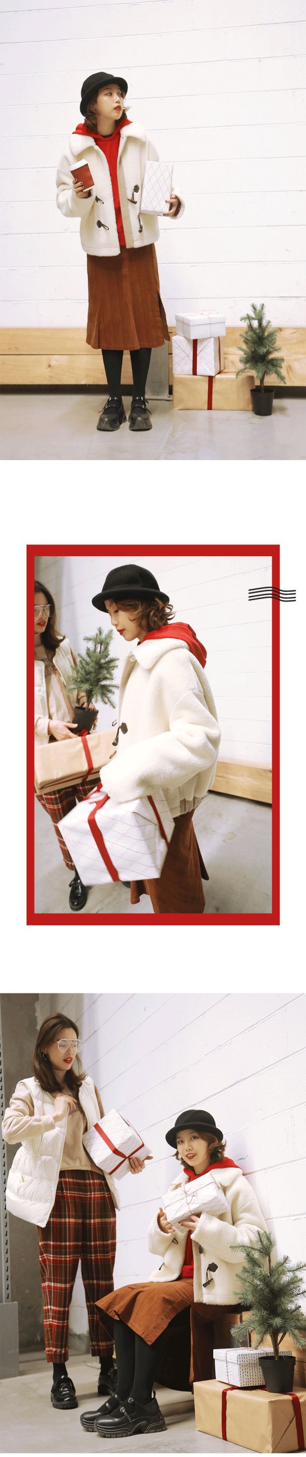 过年红色衣服怎么穿显高级 古木夕羊红色新装告诉您