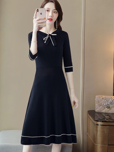 黑色魅力连衣裙 开春的时候穿怎么样