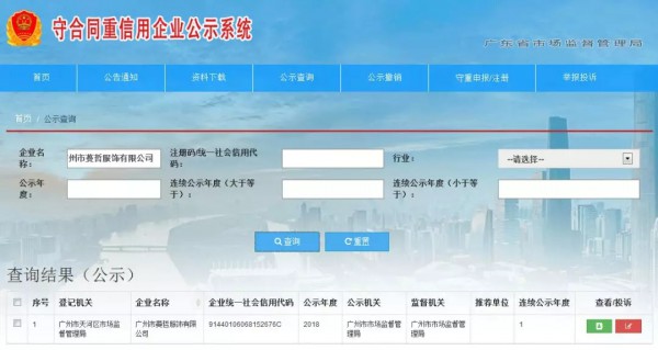 又来喜讯! 品牌莎斯莱思荣获2018广东省“守合同重信用”企业