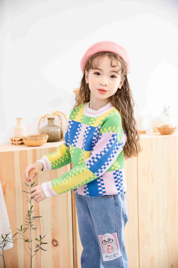 毛衣系列炫彩上新 Timi Kids童装品牌温暖整个秋冬