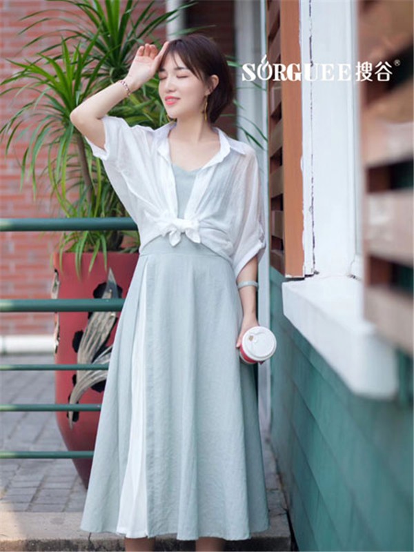 仙气十足的连衣裙 百分百迷倒男神