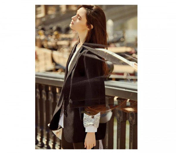 韩序呈现轻奢西装穿搭 做你温柔的盔甲