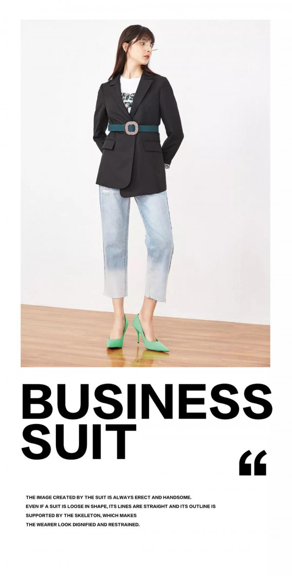 韩序呈现轻奢西装穿搭 做你温柔的盔甲