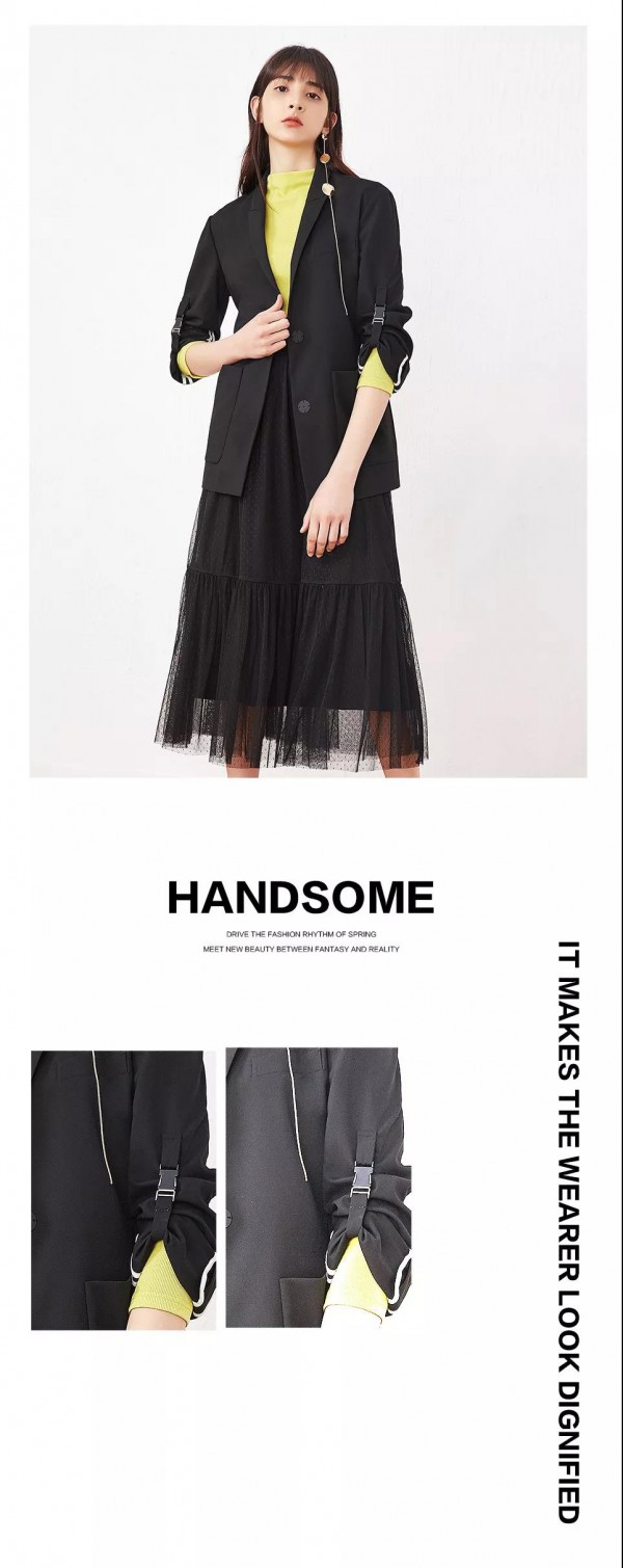 韩序呈现轻奢西装穿搭 做你温柔的盔甲